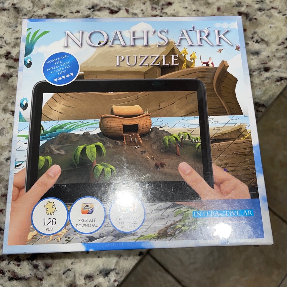 Noah’s ark puzzle interactive